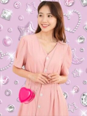 Jelly Heart Shaped Mini Purse